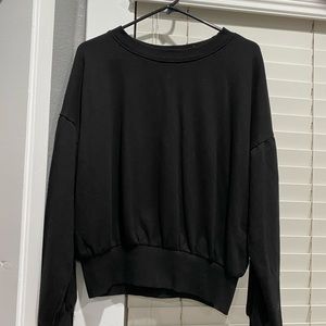 Black Crew neck sweater